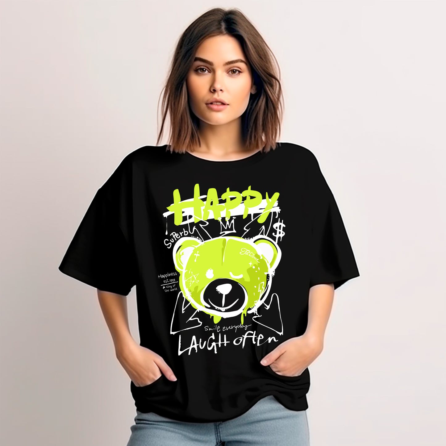 Happy Teddy Tee