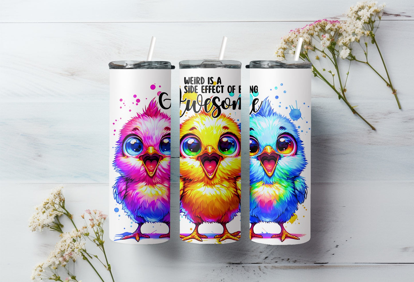 Weird & Awesome Chicken Tumbler
