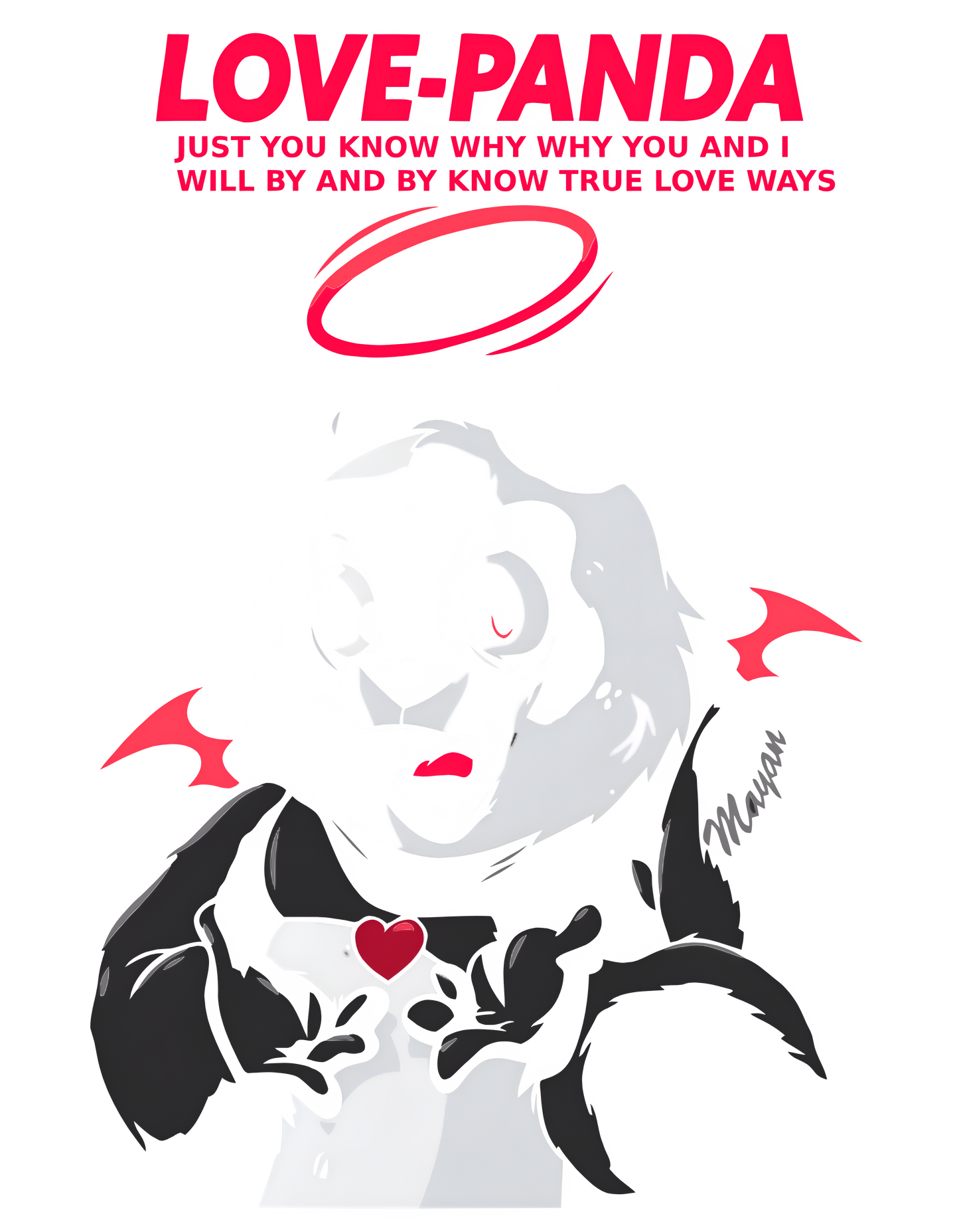 Panda Evil Tee
