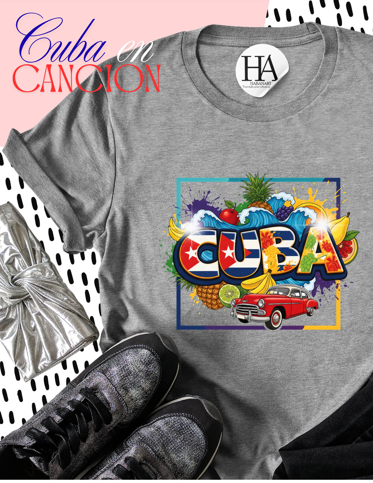 Corazón Cubano Tee