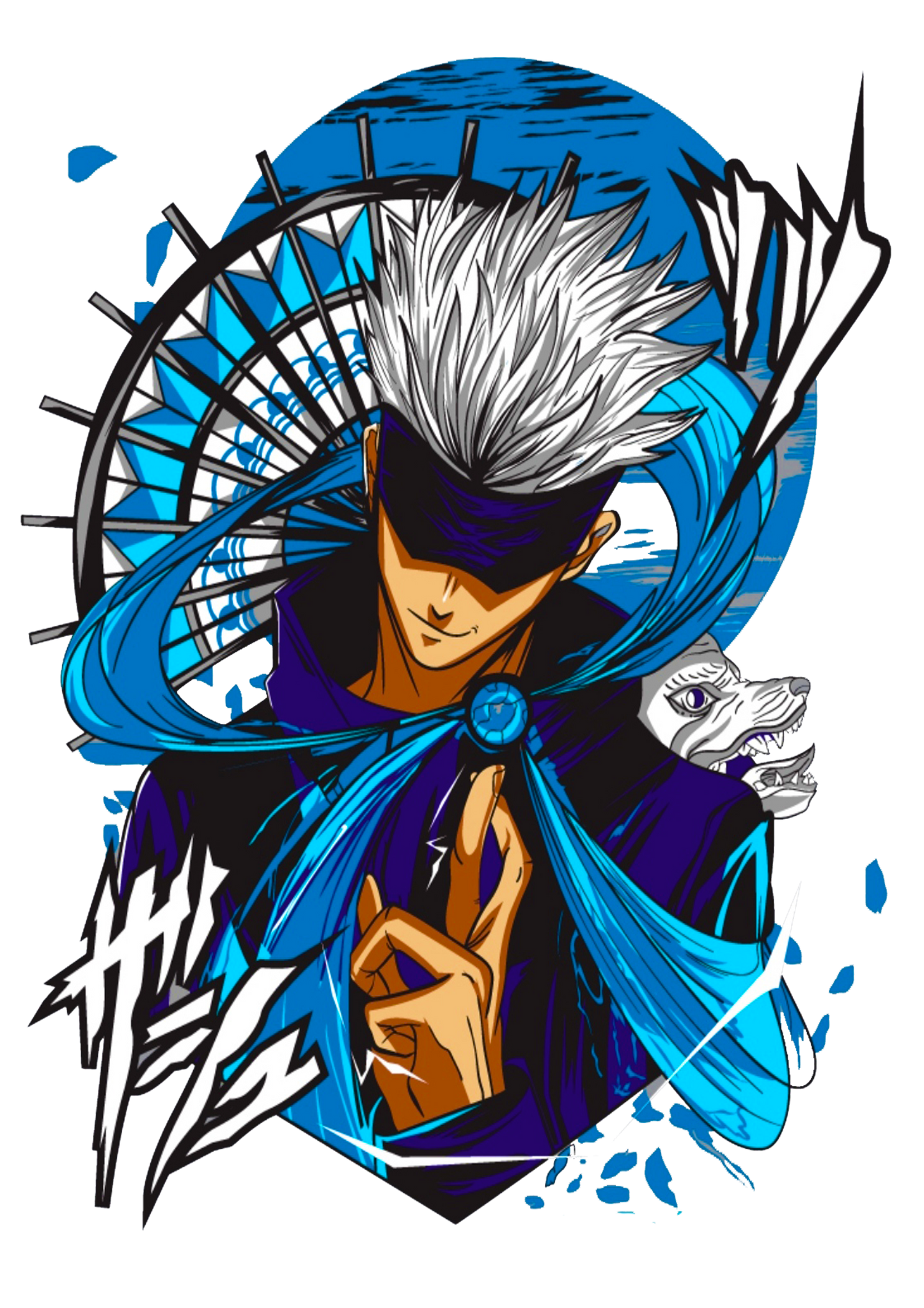 Gojo’s Domain Sweater