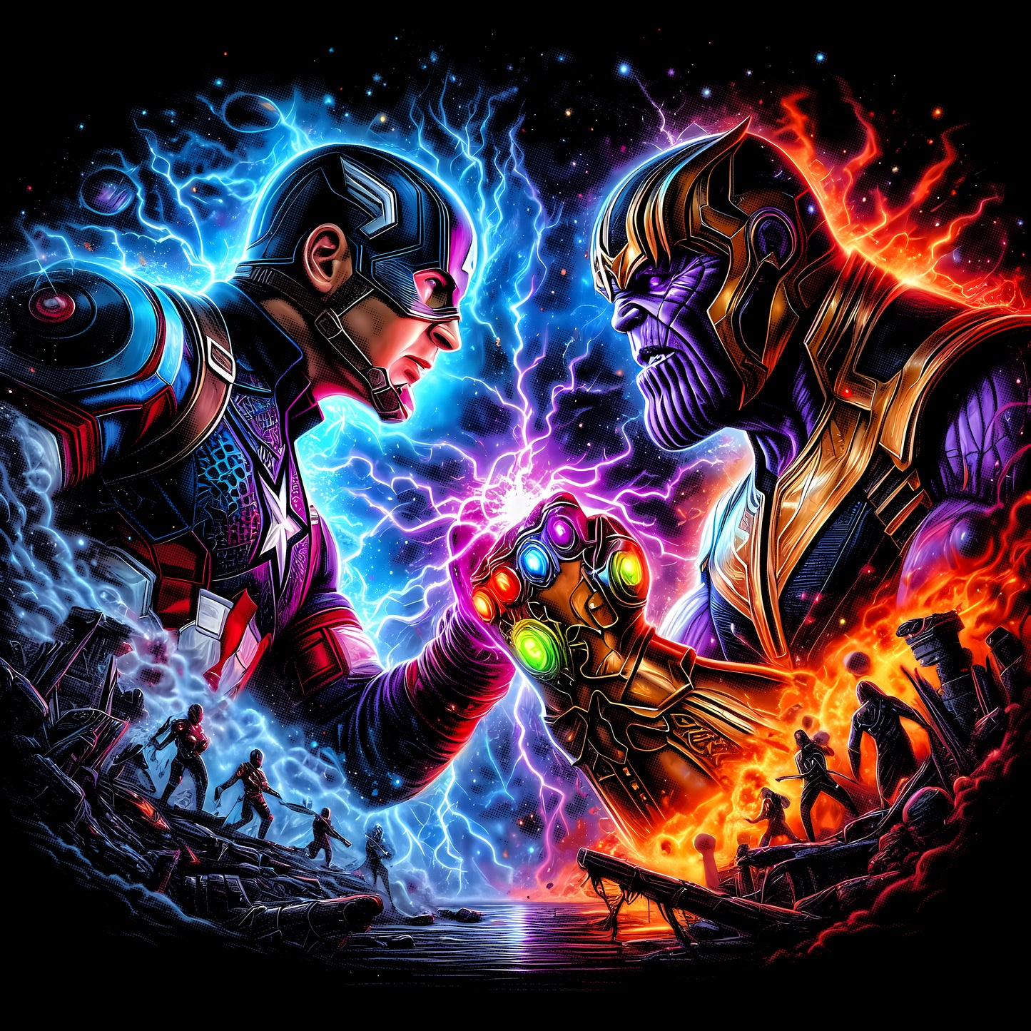 Dark vs Light Tee
