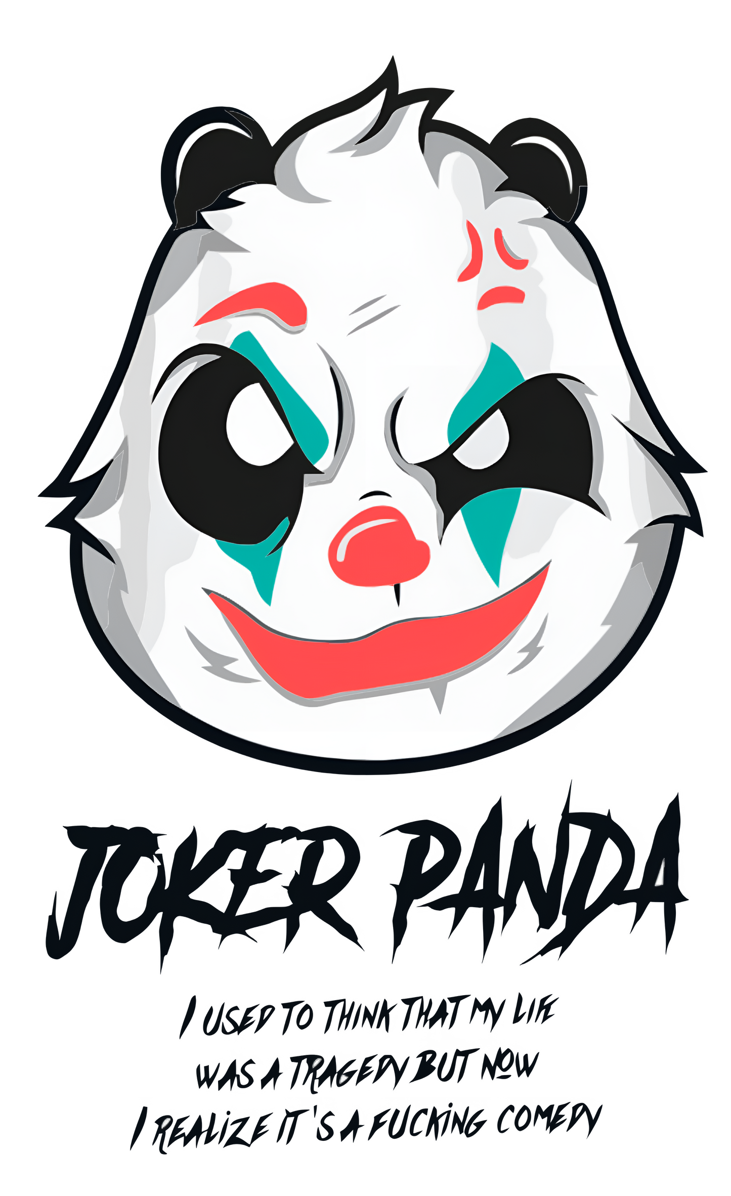 Panda Joker Tee